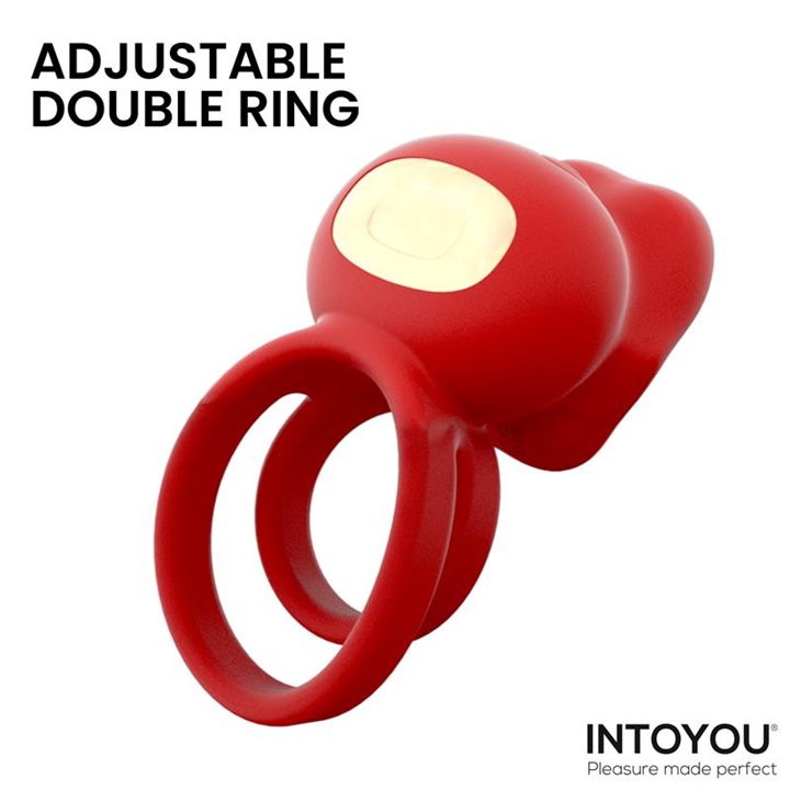 Bittey Cock Ring with Vibration and Biting - U-145 - Teknashop Ltd