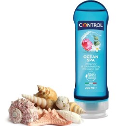 CONTROL - 2 EN 1 MASSAGE & PLEASURE MEDITERRANEAN SEA 200 ML - D-216116 - Teknashop Ltd