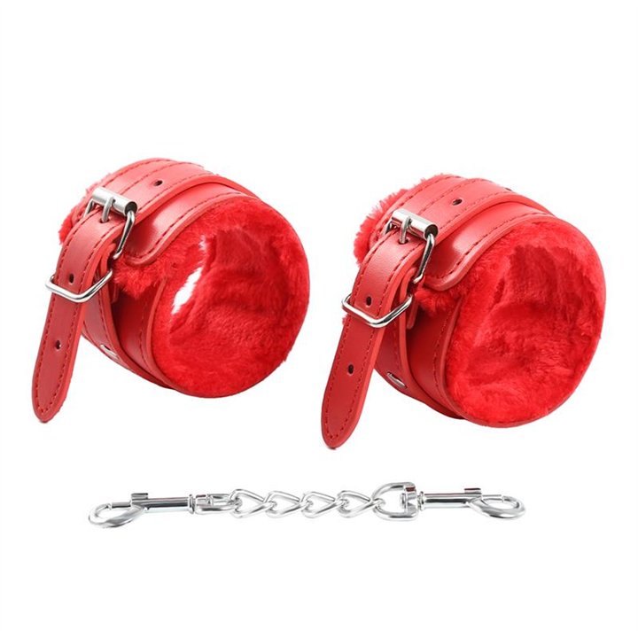 Premium Fur Adjustable handcuffs - 8436615000739 - Teknashop Ltd