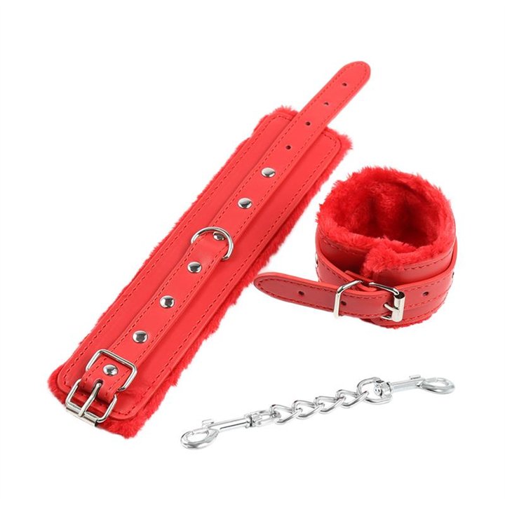 Premium Fur Adjustable handcuffs - 8436615000739 - Teknashop Ltd