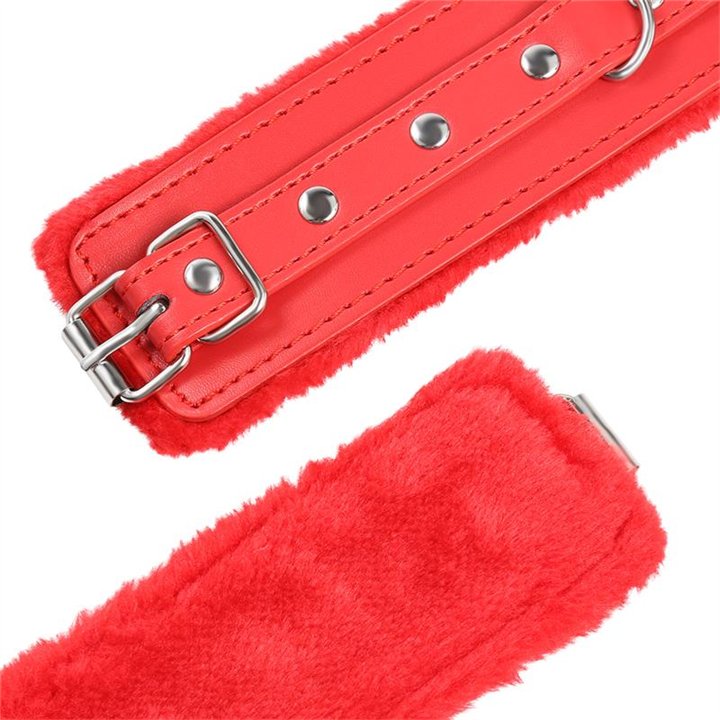 Premium Fur Adjustable handcuffs - 8436615000739 - Teknashop Ltd