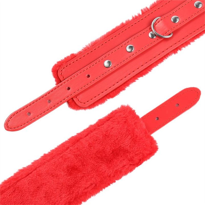 Premium Fur Adjustable handcuffs - 8436615000739 - Teknashop Ltd