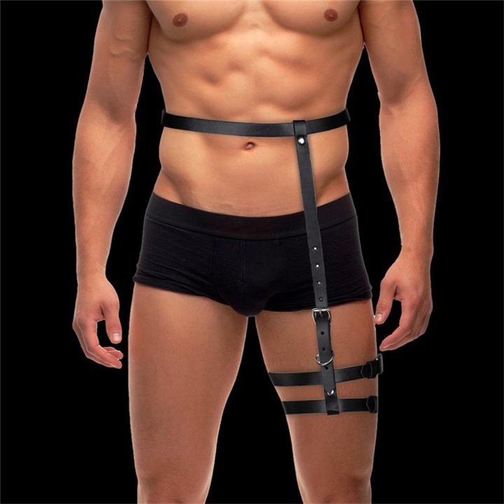 Martin Leg and Waist Bondage Harness - IB-206 - Teknashop Ltd