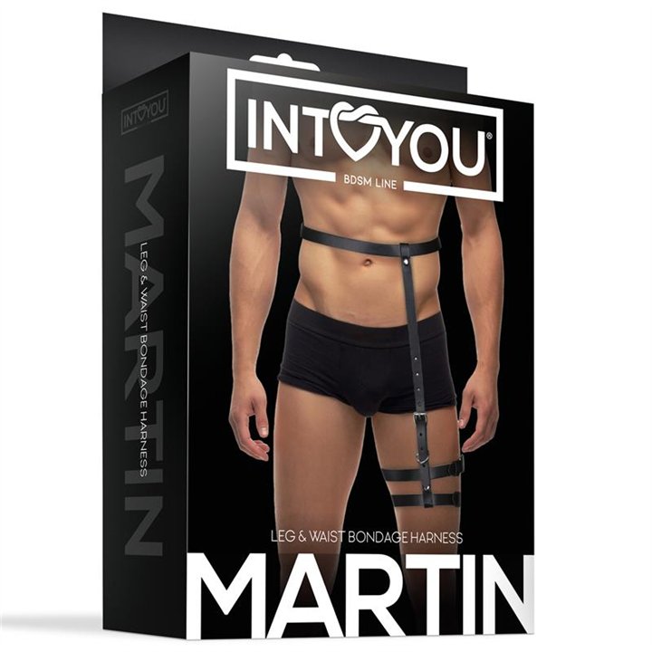 Martin Leg and Waist Bondage Harness - IB-206 - Teknashop Ltd