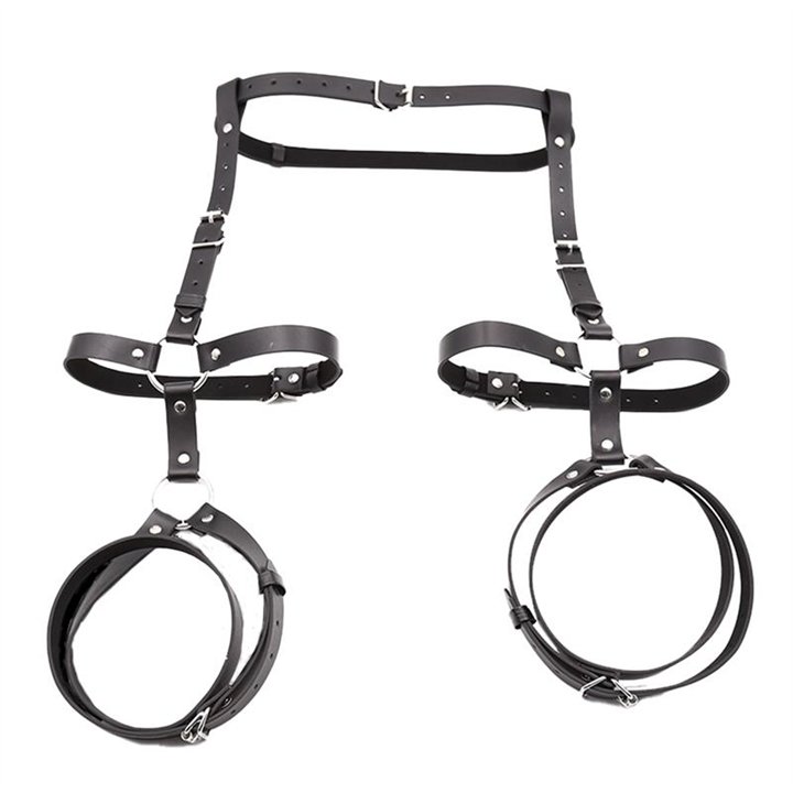 Fabian Leg and Waist Bondage Harness Adjustable - IB-207 - Teknashop Ltd