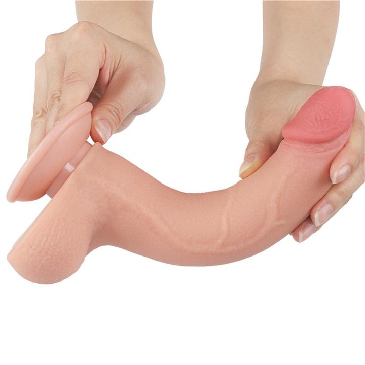 Sliding Skin Dual Layer Dildo 8.5 - LO-LV317208 - Teknashop Ltd