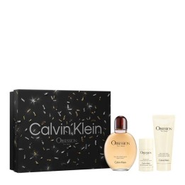 Set Calvin Klein: Obsession, Eau De Toilette, For Men, 125 ml + Obsession, Calming, After-Shave Balm, 100 ml + Obsession, Anti-S