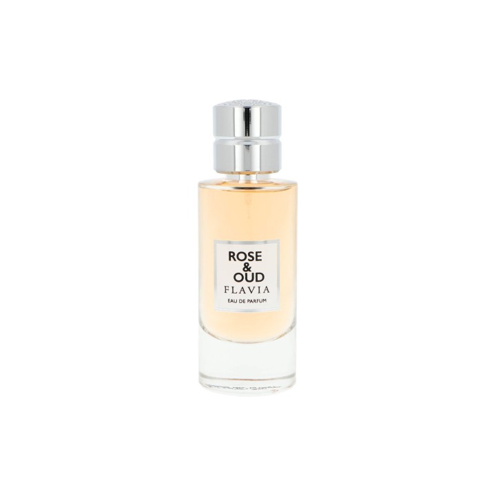 Flavia Perfumes, Rose & Oud, Eau De Parfum, Unisex, 100 ml - Teknashop Ltd