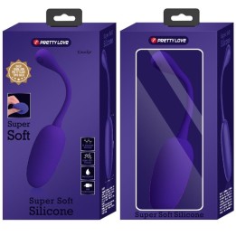 PRETTY LOVE - KNUCKER PURPLE RECHARGEABLE VIBRATING EGG - D-238721 - Teknashop Ltd