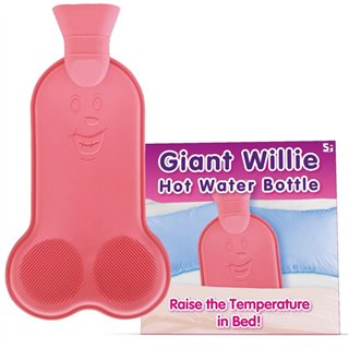 Willie Hot Water Bottle 30 cm - HH13 - Teknashop Ltd