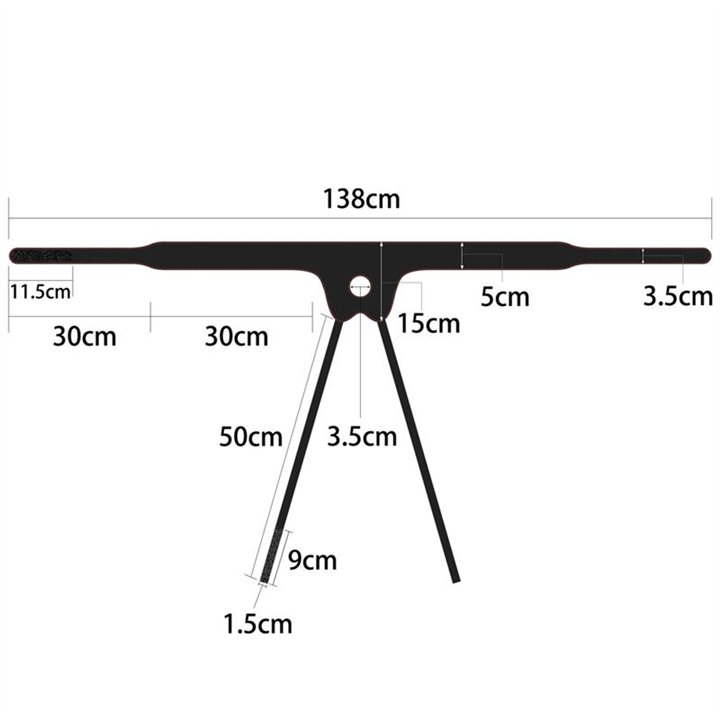 Adjustable Strap on with Dildo 10 Vibrations 7.5 - LO-LV715126 - Teknashop Ltd