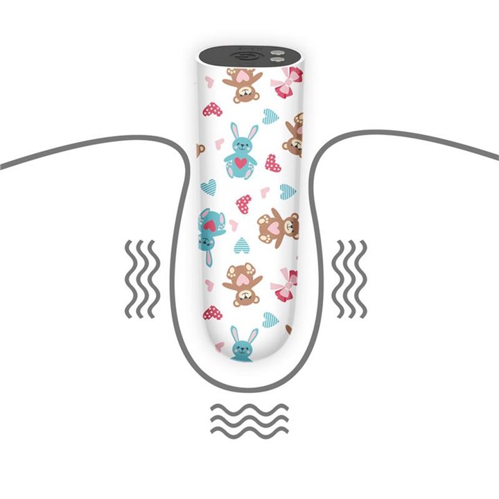 Vibrating Bullet Bear - LO-LV230213 - Teknashop Ltd