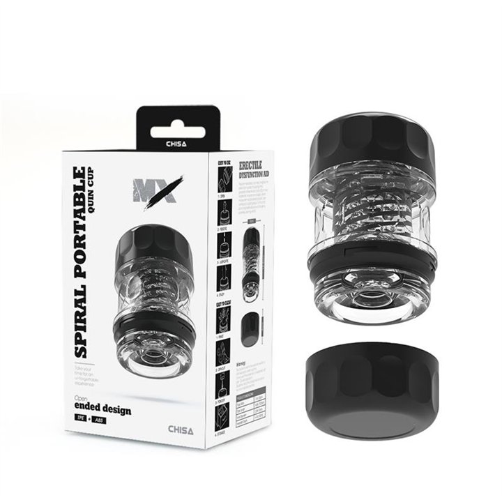 Spiral Portable Quin Cup Male Masturbator - CN-995901929 - Teknashop Ltd
