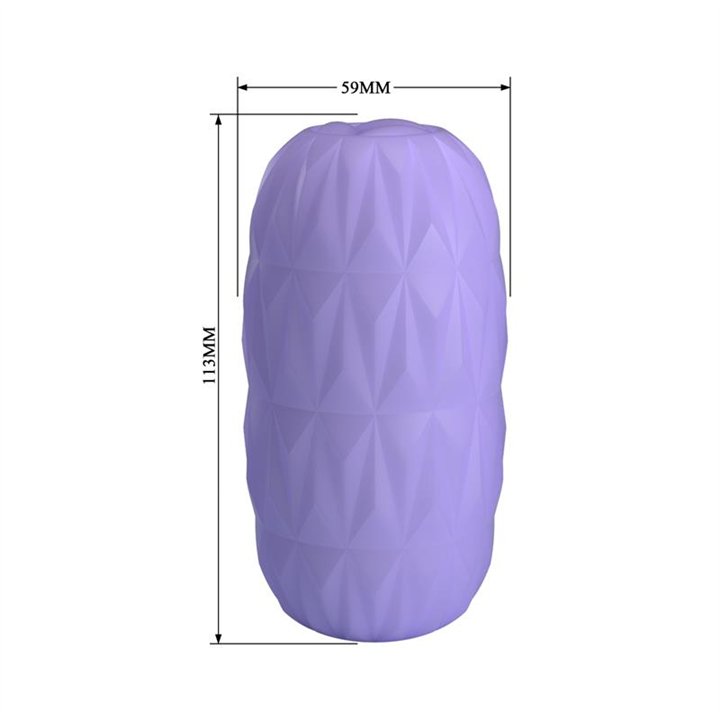 Alice Men Masturbator Purple - BM-00900T100-2 - Teknashop Ltd