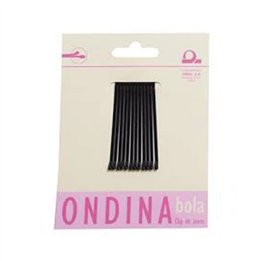 Eurostil Bola Negro Negro Clips Ondina 50mm Carton 1un - unisex - Teknashop Ltd