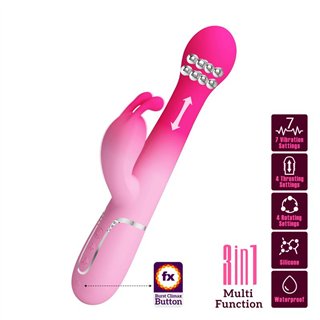 Dejon Vibe with Thrusting and Rotating Beads - BW-500014-4 - Teknashop Ltd
