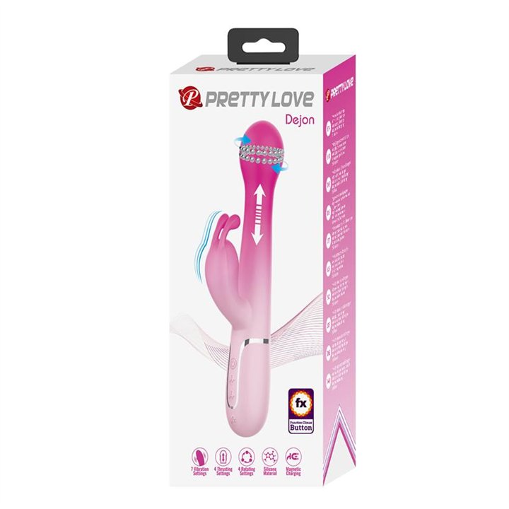 Dejon Vibe with Thrusting and Rotating Beads - BW-500014-4 - Teknashop Ltd