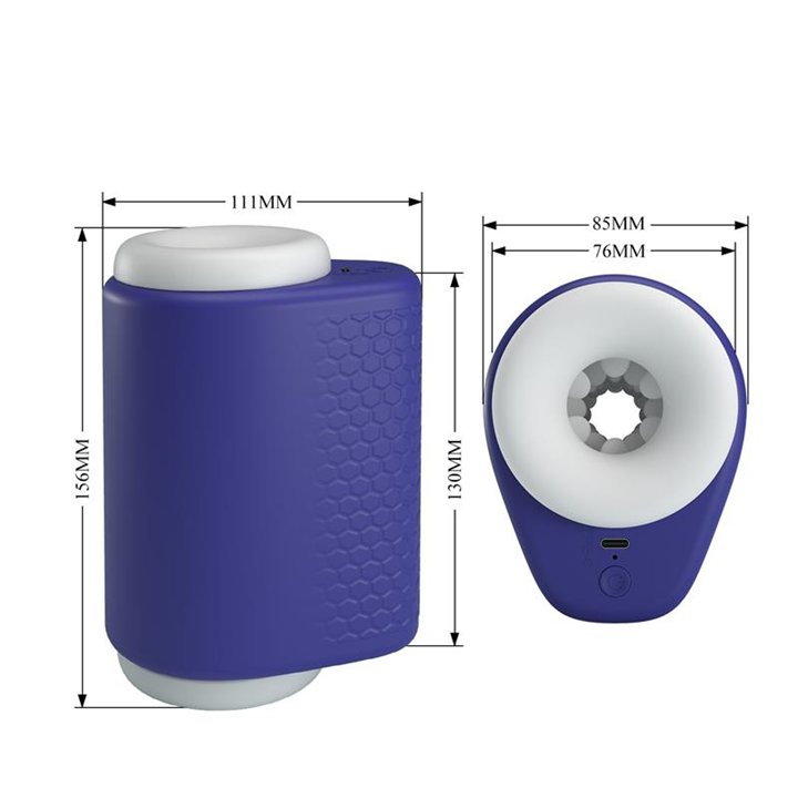 Dj Lady Men Masturbator with Vibration - BM-00900T96 - Teknashop Ltd