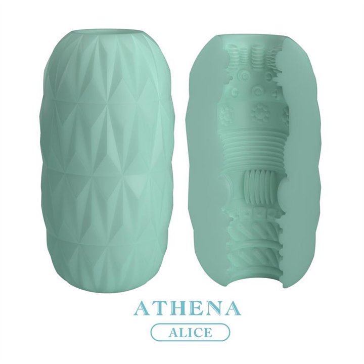 Alice Men Masturbator Turquoise - BM-00900T100-3 - Teknashop Ltd