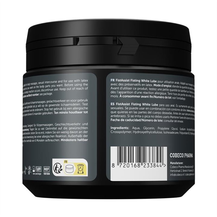 Fist Assist Fisting White Lube 500 ml - 1155560 - Teknashop Ltd