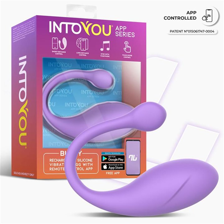 Bulby Egg Vibrator with App Lavander - IN-661 - Teknashop Ltd