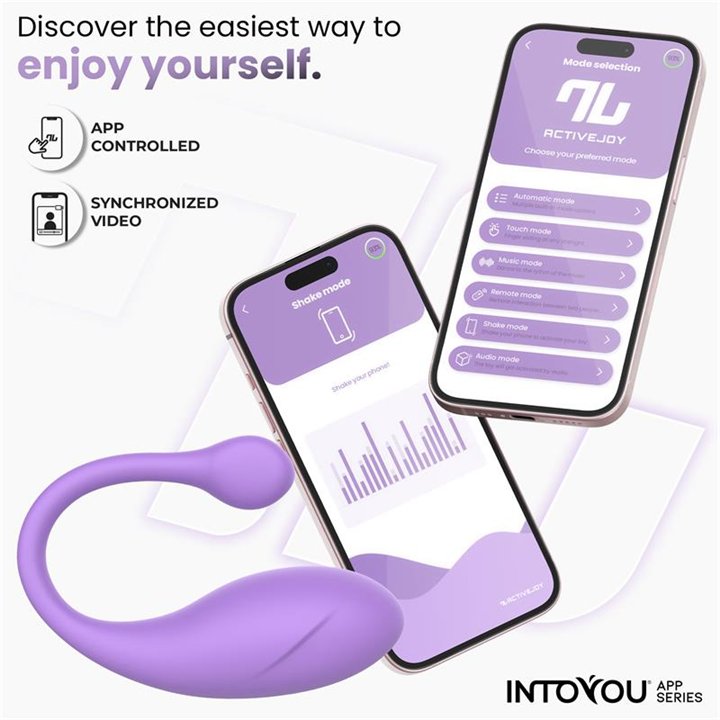 Bulby Egg Vibrator with App Lavander - IN-661 - Teknashop Ltd