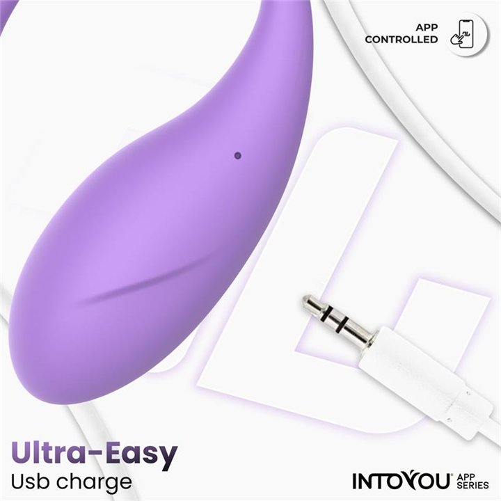 Bulby Egg Vibrator with App Lavander - IN-661 - Teknashop Ltd