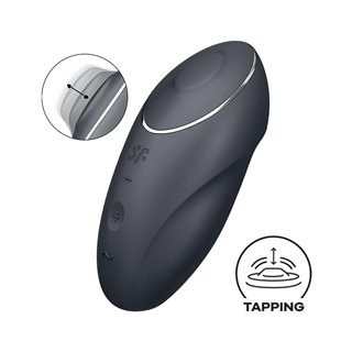 Tap and Climax 1 Vibrator and tapping Black - 4061504046013 - Teknashop Ltd