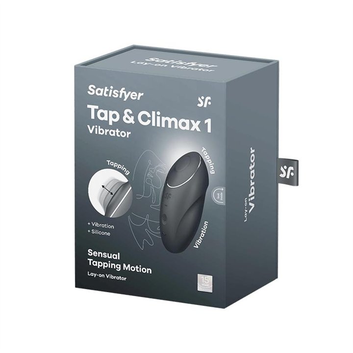 Tap and Climax 1 Vibrator and tapping Black - 4061504046013 - Teknashop Ltd