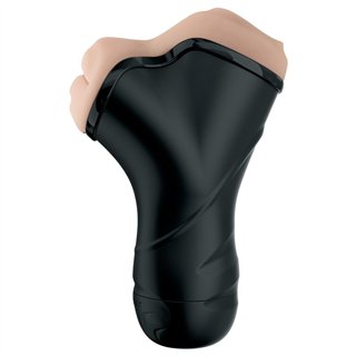 PDX Elite Double Penetration Vibrating Stroker - RD-508 - Teknashop Ltd