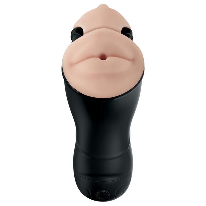 PDX Elite Double Penetration Vibrating Stroker - RD-508 - Teknashop Ltd