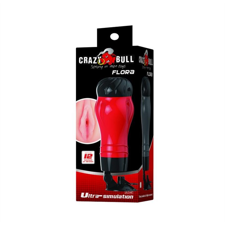 Masturbator with Vibration Vagina - BM-00900T47Z - Teknashop Ltd