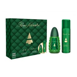 Set Pino Silvestre: Original, Eau De Toilette, For Men, 125 ml + Original, Body Spray, 200 ml - Teknashop Ltd