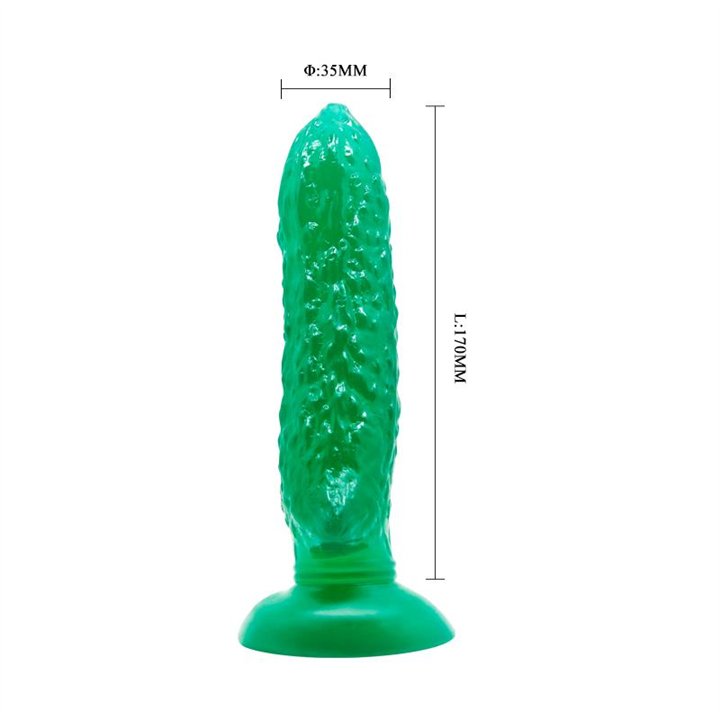 Cucumber Shaped Dildo - BI-017009 - Teknashop Ltd
