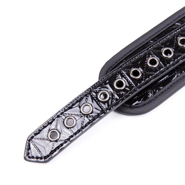 Collar with Leash Sapphire Vegan Leather - BD-649 - Teknashop Ltd