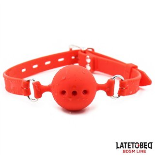 Breathable Silicone Ball Gag S - 4 cm - 8436615001002 - Teknashop Ltd