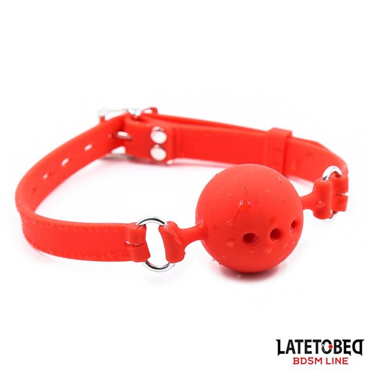 Breathable Silicone Ball Gag S - 4 cm - 8436615001002 - Teknashop Ltd
