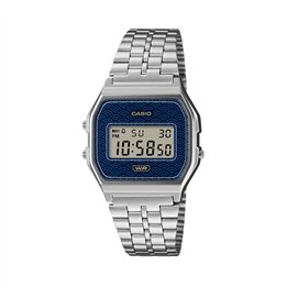 CASIO VINTAGE Mod. ICONIC - TRADITIONAL SEIGAIHA PATTERN Limited Edition - BLUE - WW.A159WEVJ-2ER - Teknashop Ltd