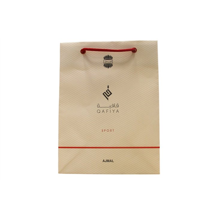 Ajmal, Qafiya Sport, GWP Cardboard Bag - Teknashop Ltd