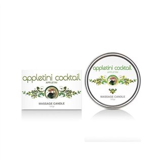 Massage Candle Appletini Cocktail 150 gr - 12100006 - Teknashop Ltd