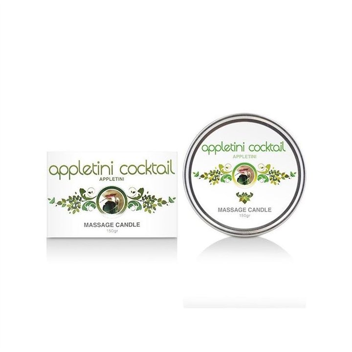 Massage Candle Appletini Cocktail 150 gr - 12100006 - Teknashop Ltd