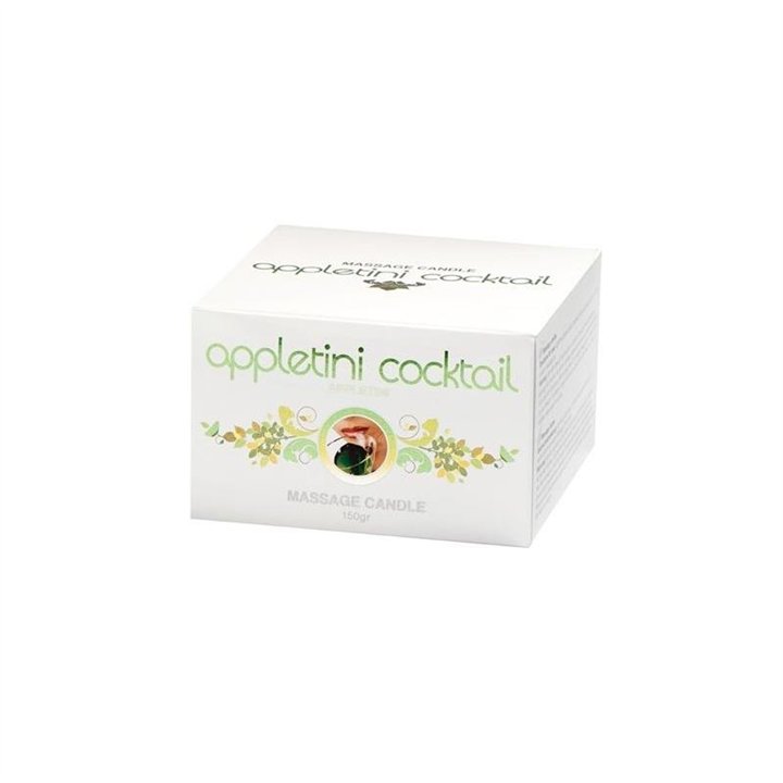 Massage Candle Appletini Cocktail 150 gr - 12100006 - Teknashop Ltd