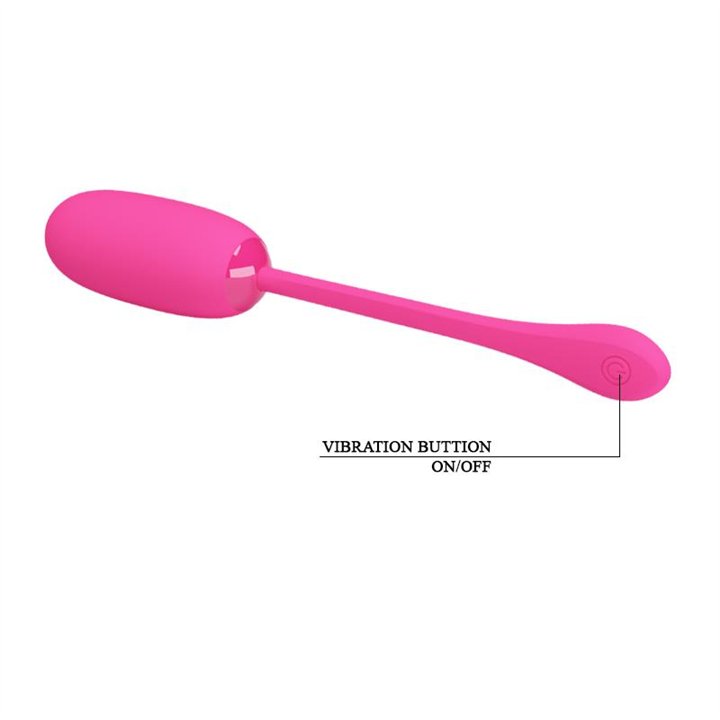 Vibrating Egg Julius USB Silicone Pink - BI-014653-1 - Teknashop Ltd
