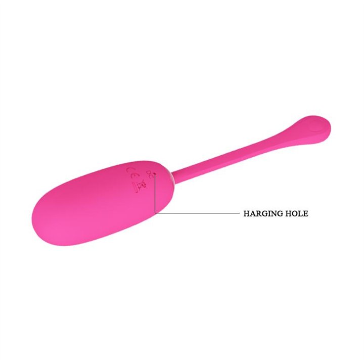 Vibrating Egg Julius USB Silicone Pink - BI-014653-1 - Teknashop Ltd
