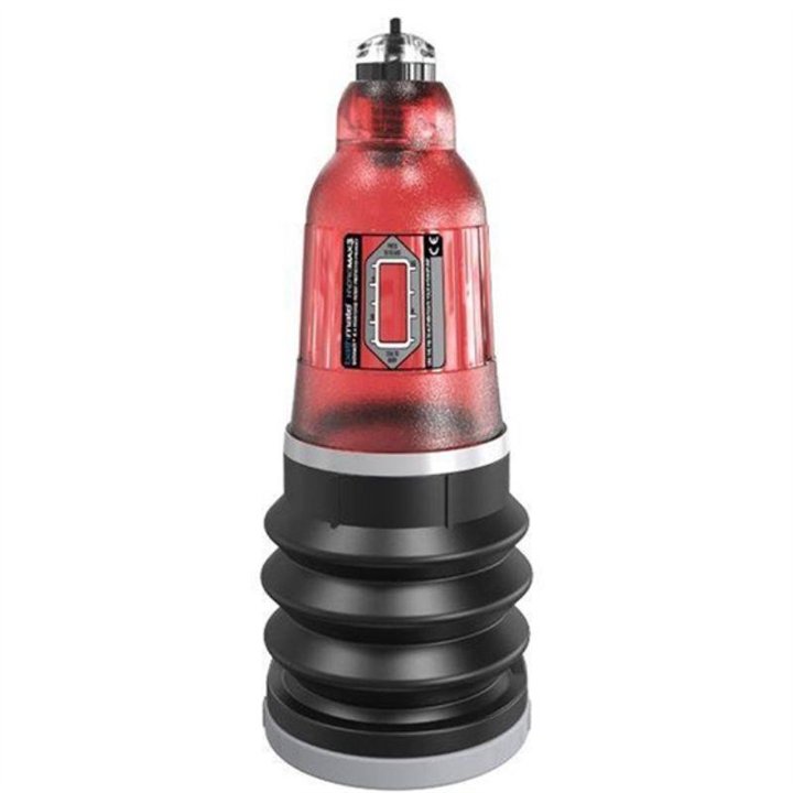 Penis Pump Hydromax3 Red - BM-HM3-BR - Teknashop Ltd