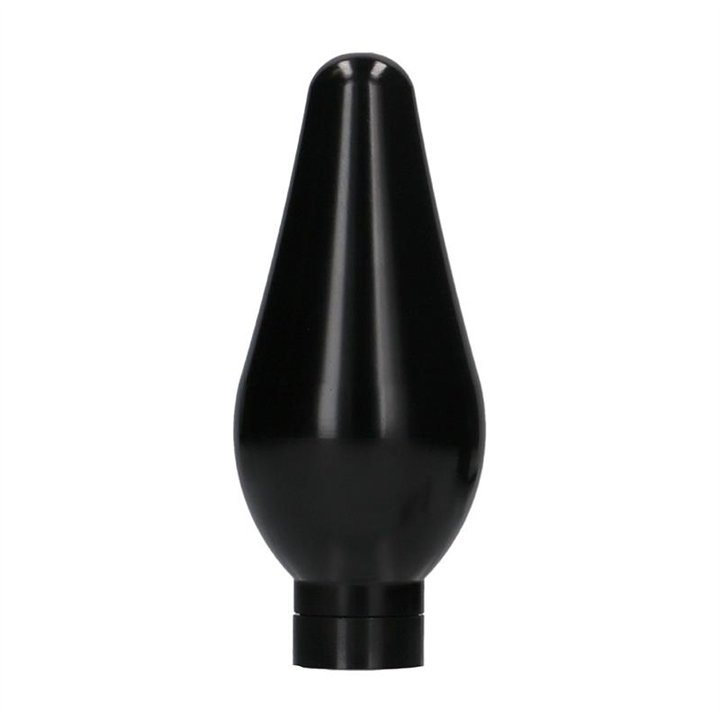 Butt Plug Set Pointed Large Suction Cup Black - OU354BLK - Teknashop Ltd