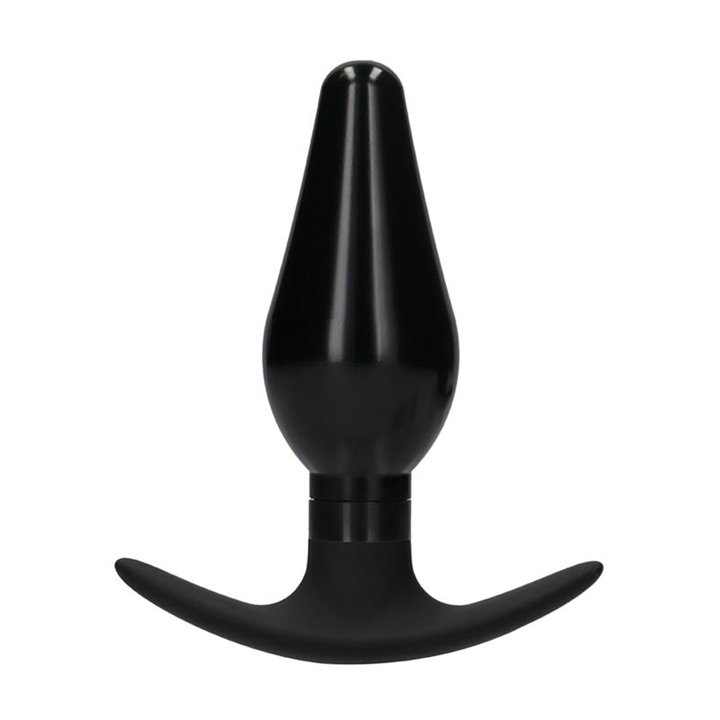 Butt Plug Set Pointed Large Suction Cup Black - OU354BLK - Teknashop Ltd