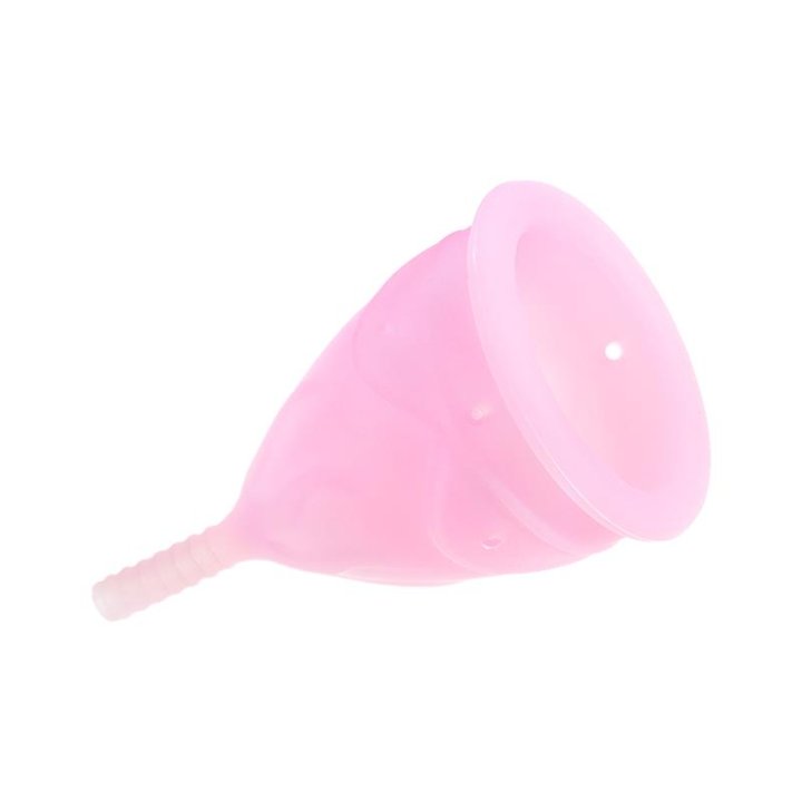 Menstrual Cup Eve Pink Size S Platinum Silicone - F-30531 - Teknashop Ltd