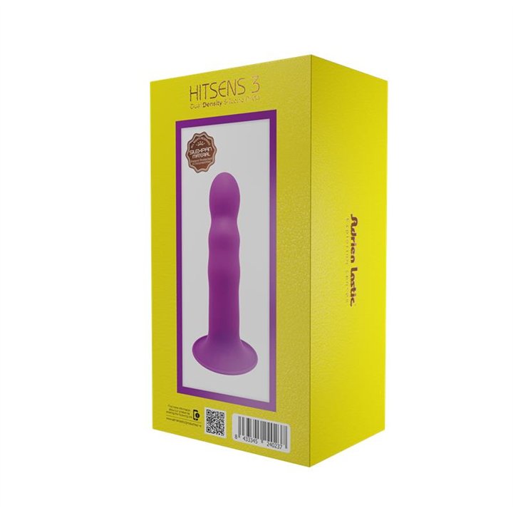 Dildo Hitsens 3 Dual Density Purple - SD-24023 - Teknashop Ltd