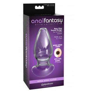 Butt Plug Mega Anal Gaper Clear - PD-4790-20 - Teknashop Ltd